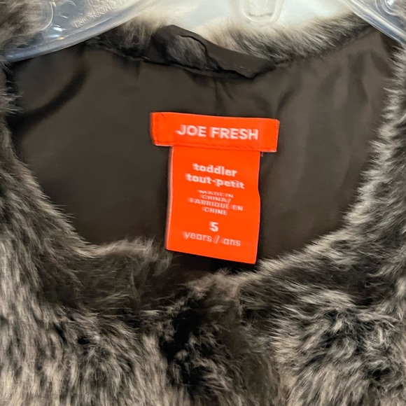 Brown faux fur vest - Picture 2 of 3